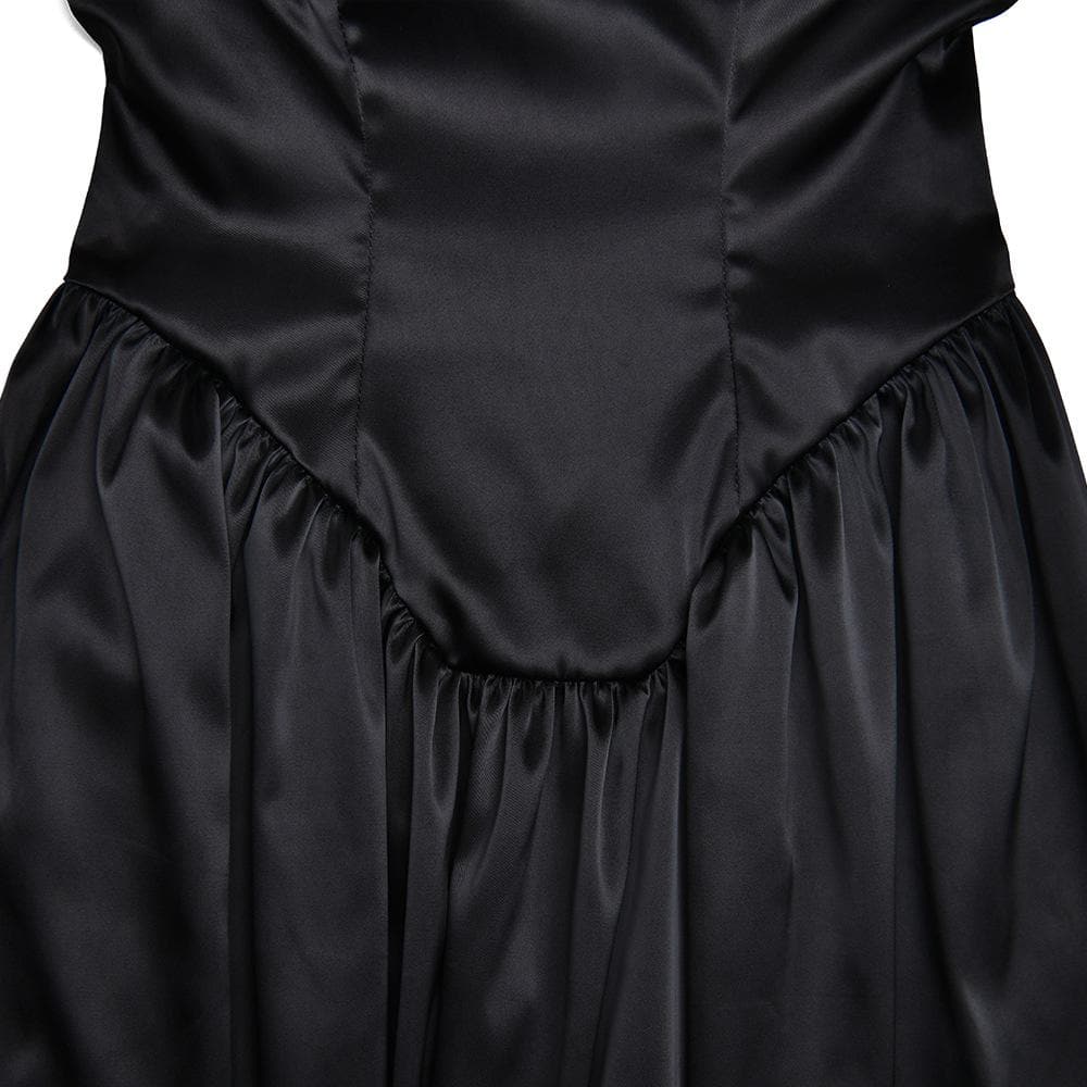 Ruched corset zip-up satin cami maxi dress | Festival Outfits Women