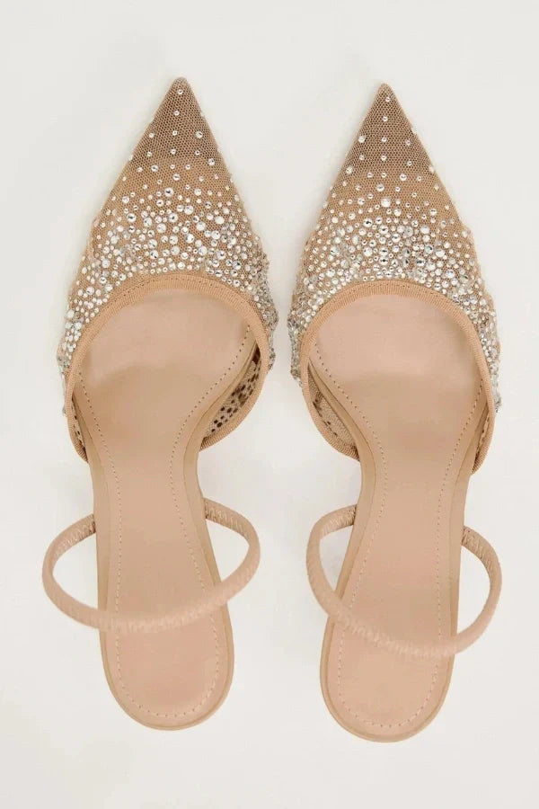 Ingrid Crystal Heels