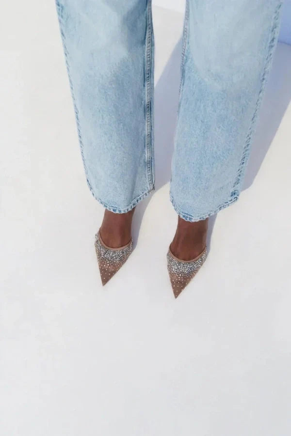 Ingrid Crystal Heels