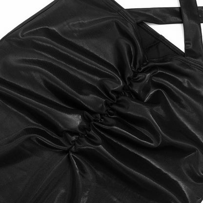 Hollow out ruched cross back backless maxi dress  | Festival Outfits Women