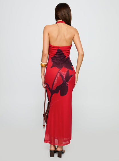 Bittersuite Cowl Maxi Dress Multi
