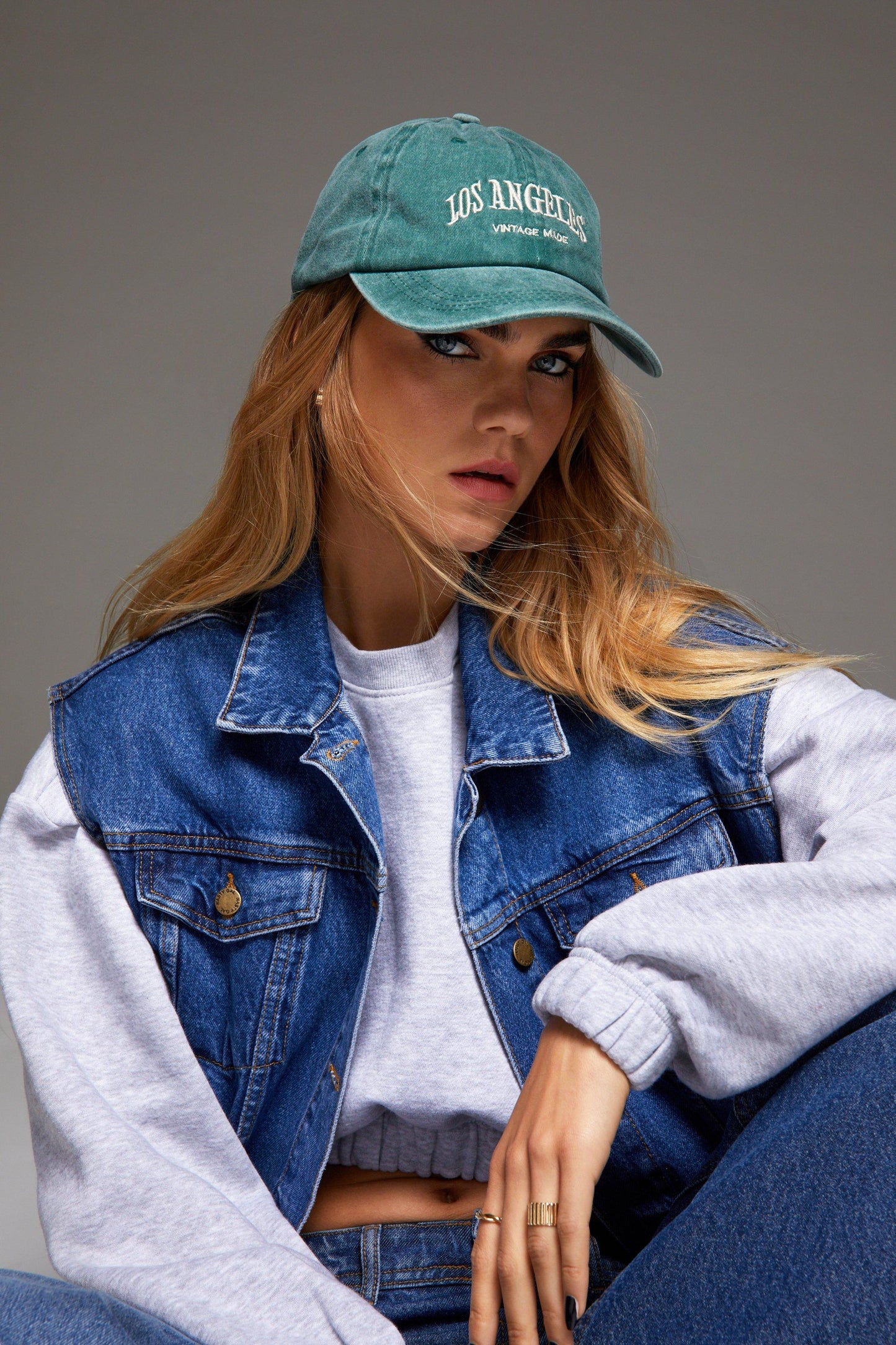 Aaliyah Los Angeles Washed Cap