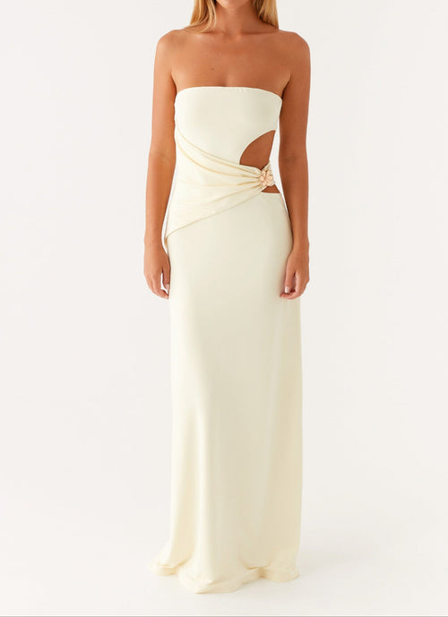 Mabilia Maxi Dress - Yellow