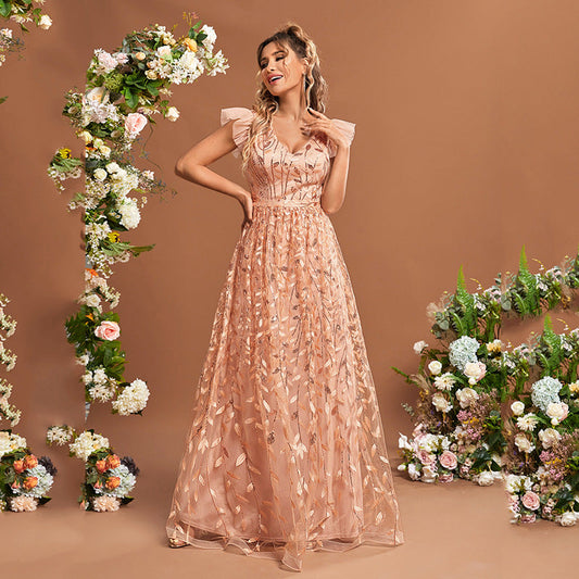 Evening Dress Women High Sense Graduation Ceremony Engagement Princess Dress