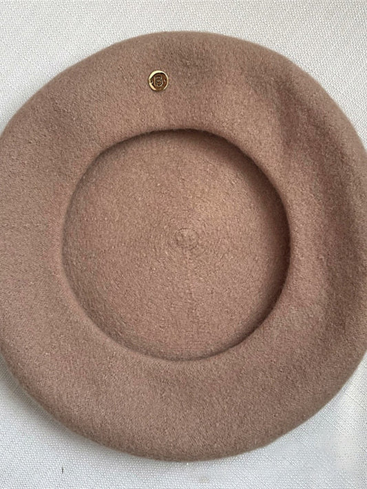 Hat Beret Hat Winter Hats Black Camel Gray Outdoor Daily Holiday Pure Color Letter Comfort Warm Breathable for Women