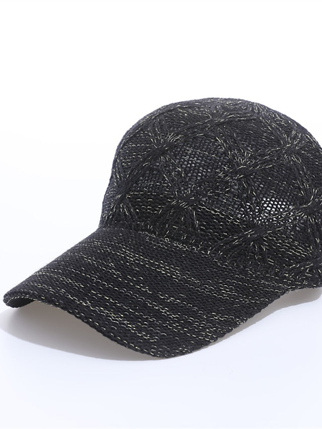 New Summer Fashion Hip Hop Baseball Cap Women Outdoor Sports Sun Hats Adjustable Hollow Caps for Women