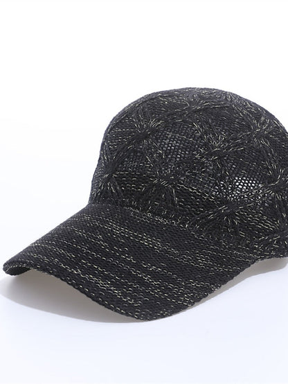 New Summer Fashion Hip Hop Baseball Cap Women Outdoor Sports Sun Hats Adjustable Hollow Caps for Women