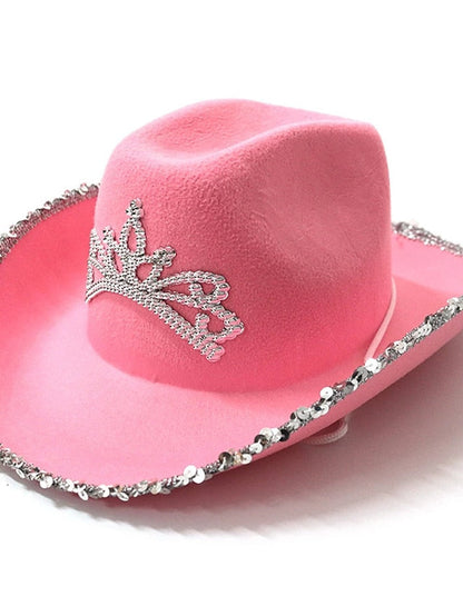 Hat Bucket Hat Flat Cap Light Pink Pink Fuchsia Party Outdoor Special Occasion Beaded Star Print Comfort Warm Breathable for Women