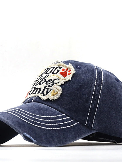High Quality Washed Retro Baseball Cap For Men Women Solid Color Denim Dad Hats Snapback Emboridery Letter Hip Hop Cap Adjustable Hat for Women