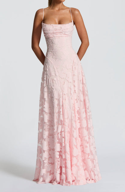 Rachele Maxi Dress - Blush