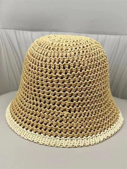 Simple Bucket Hat Spring Summer Casual Fisherman Caps for Women Couple Basin Hats for Women