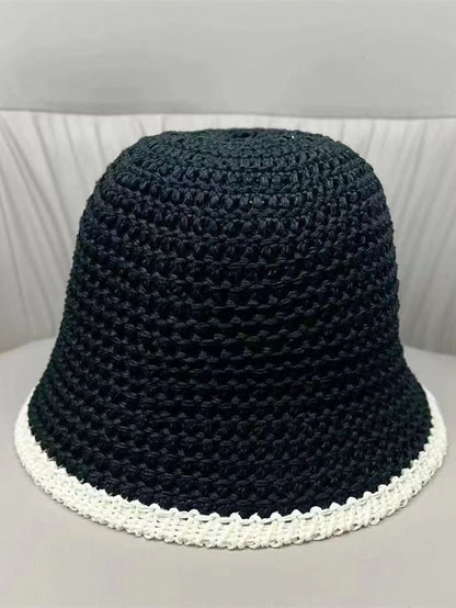 Simple Bucket Hat Spring Summer Casual Fisherman Caps for Women Couple Basin Hats for Women