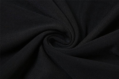 Halter cowl neck flower applique ruffle maxi dress  | Festival Outfits Women