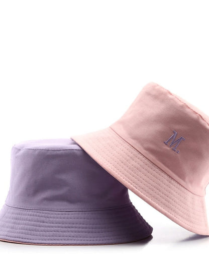 Hat Sun Hat Black Blue Pink Outdoor Daily Holiday Embroidery Color Block Letter Windproof Dustproof for Women
