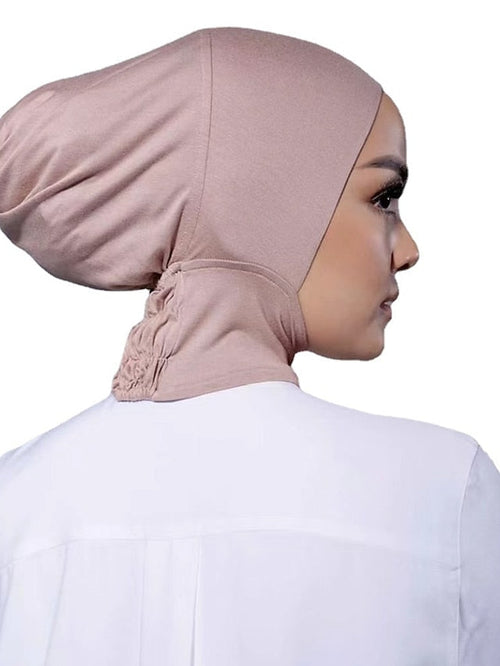 Muslim Underscarf Women Veil Hijab Bonnet Solid Color Scarf Turbans Head scarves For Female Hijab Cap Islamic Hat Turbante Mujer for Women