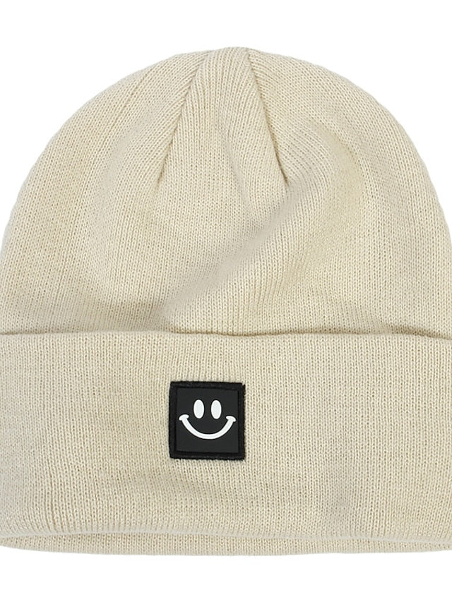 Hat Beanie / Slouchy Light Pink Green Purple Outdoor Street Dailywear Knit Pure Color Comfort Warm Breathable for Women