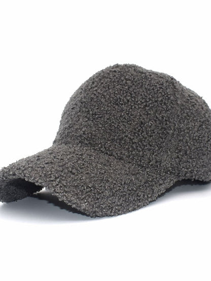 Hat Baseball Cap Winter Hats Black Pink Khaki Outdoor Street Dailywear Fleece Pure Color Windproof Comfort Warm for Women