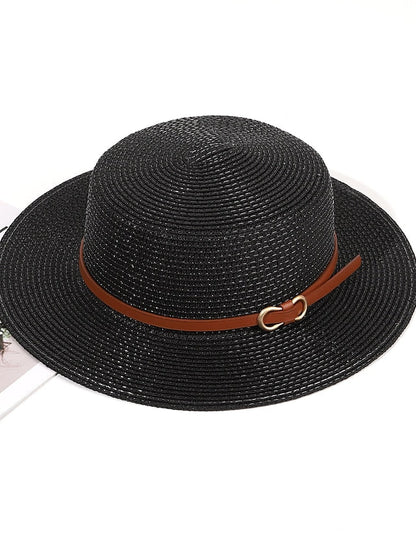Sun Hat Straw Hat Holiday Straw Vacation Casual Beach Sunscreen Breathability Comfortable 1 pcs for Women