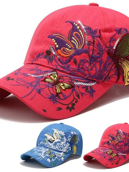 Baseball Hat Outdoor Daily Holiday Embroidery Oxford Cotton Casual Casual / Daily 1 pcs for Women