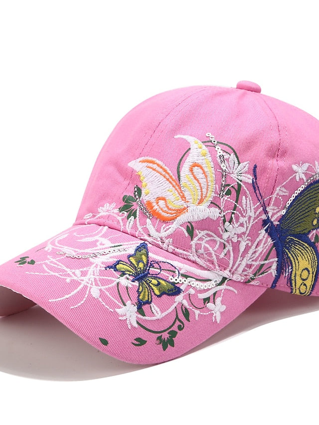 Baseball Hat Outdoor Daily Holiday Embroidery Oxford Cotton Casual Casual / Daily 1 pcs for Women